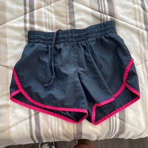 Gray and Pink Athletic Works Shorts